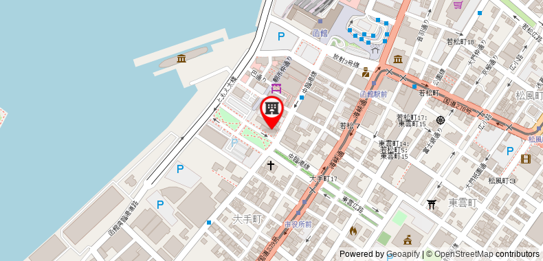 Bản đồ đến Khách sạn Hakodate Danshaku Club & Resorts
