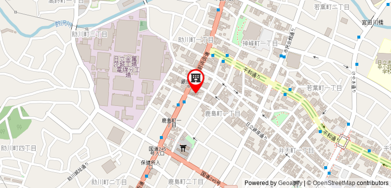 Bản đồ đến Khách sạn Amimoto