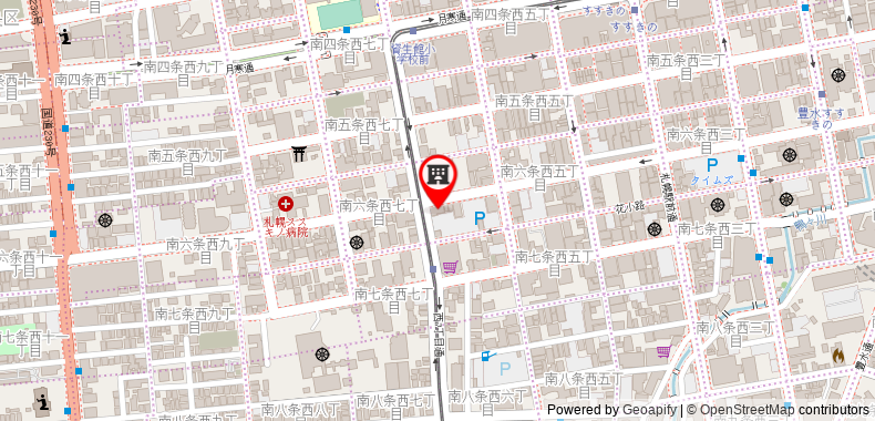Swanky Hotel Otomo on maps