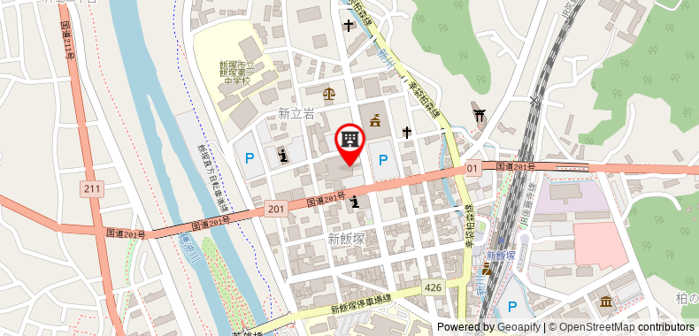 Nogami President Hotel on maps