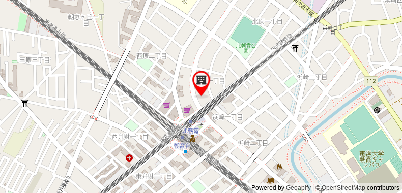Smile Hotel Kitaasaka on maps