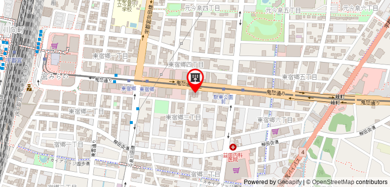 Smile Hotel Utsunomiya Higashiguchi on maps