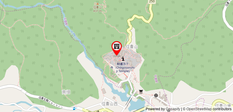 Bản đồ đến Gyokuzoin