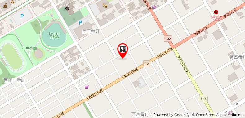 Bản đồ đến Khách sạn Towada Green