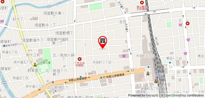 Bản đồ đến Khách sạn Business Katsuya