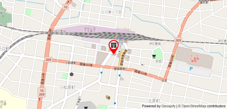 Bản đồ đến Khách sạn Miyakonojou Plaza