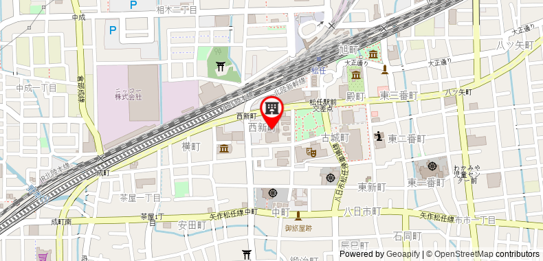 Grand Hotel Hakusan on maps