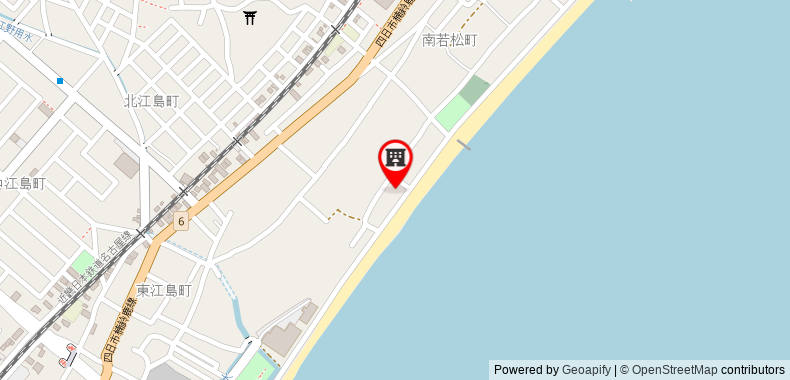 Bản đồ đến ME01 Beachfront Suzuka w/parking |6min to circuit!