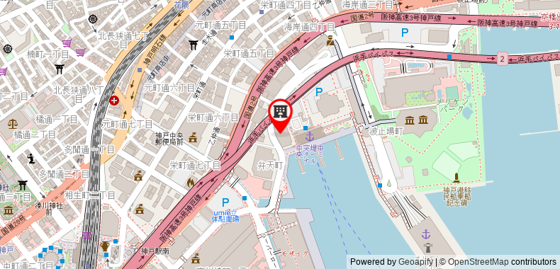 在地图上查看神戶Harborland套房酒店