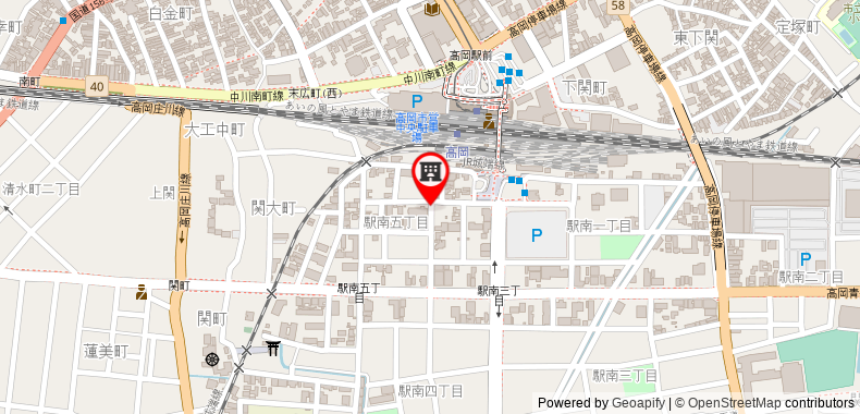 在地图上查看Hotel K&G Takaoka