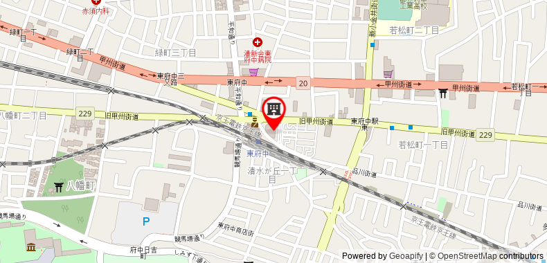 Bản đồ đến Marroad Inn Tokyo