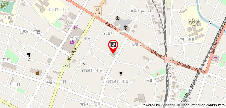 Bản đồ đến Khách sạn APA Kitakami-Ekinishi