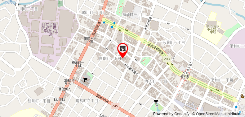 Bản đồ đến Khách sạn Hitachi Hills