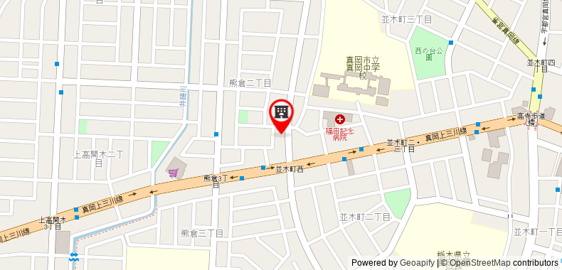 Bản đồ đến Khách sạn R9 The Yard Maoka Kumakura