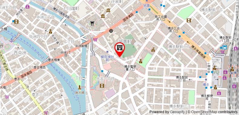 在地图上查看福岡博多運河城FP酒店