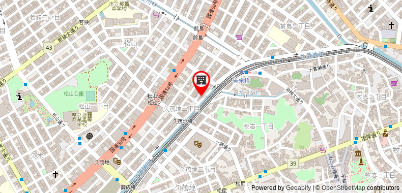 FMC 30912661 Naha/Southerlies Condominium Kumoji on maps