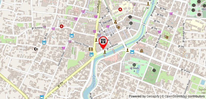 Bản đồ đến Khách sạn Ta Prohm & Spa