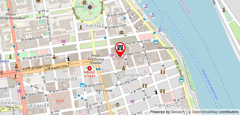 Bản đồ đến Khách sạn Lucky Ro & Restaurant
