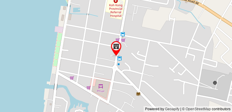 Bản đồ đến Khách sạn Nathy Kohkong