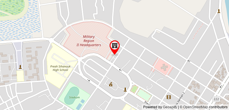 Bản đồ đến Khách sạn 7 Makara