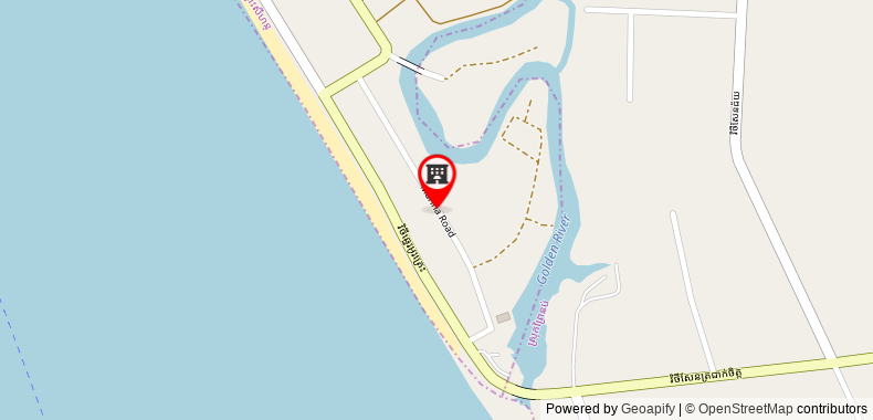 Mary Beach Hotel and Resort on maps