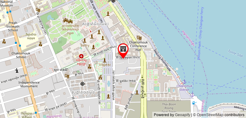 Bản đồ đến Khách sạn H Cambodia