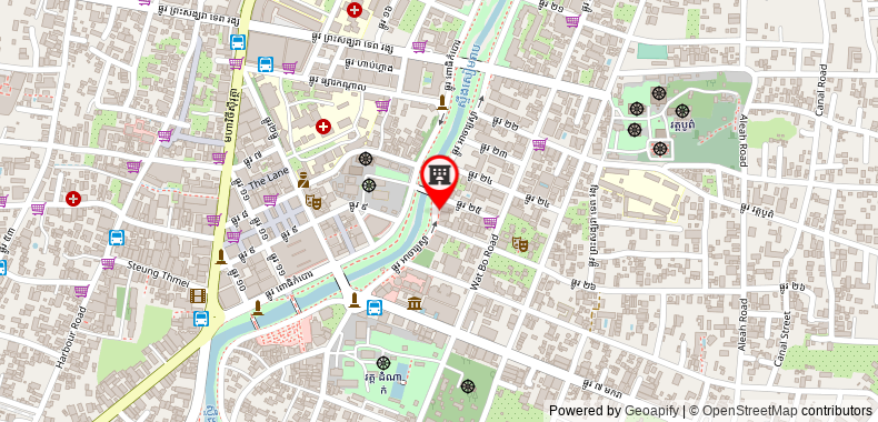 Bản đồ đến Khách sạn Roseca