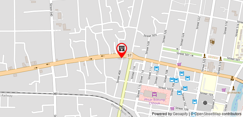 Bản đồ đến Khách sạn Stung Sangke