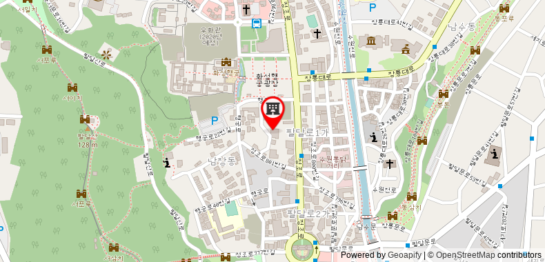 Suwon Hwaseong Palace 1 Min (S) YouTuber House on maps