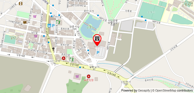 Miranda Hotel Icheon on maps