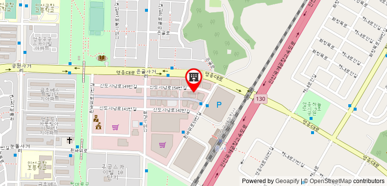 Bản đồ đến Khách sạn June Incheon Airport