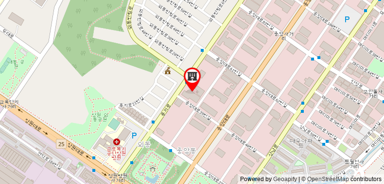 Bản đồ đến Khách sạn Changwon