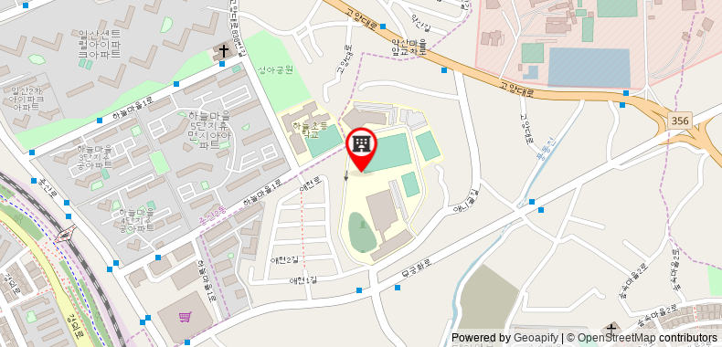 Bản đồ đến Goyang YMCA Youth Hostel