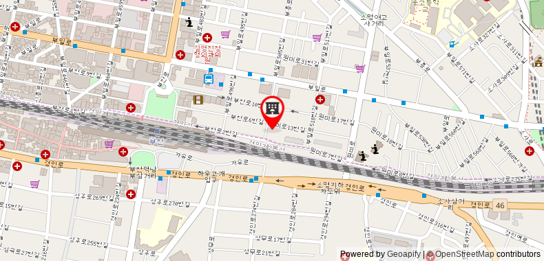 Hotel Form on maps