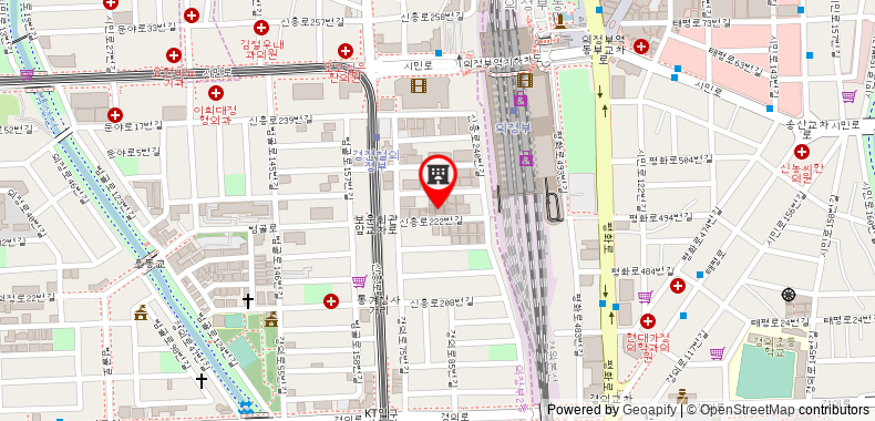Uijeongbu Flex9 on maps