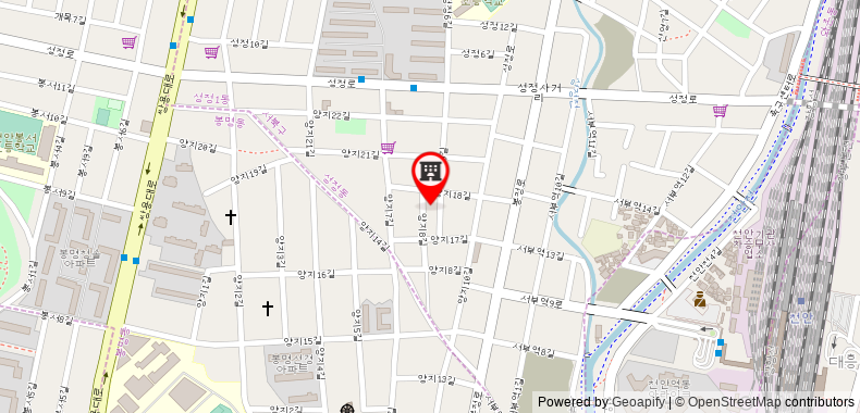 Bản đồ đến Khách sạn Cheonan Business