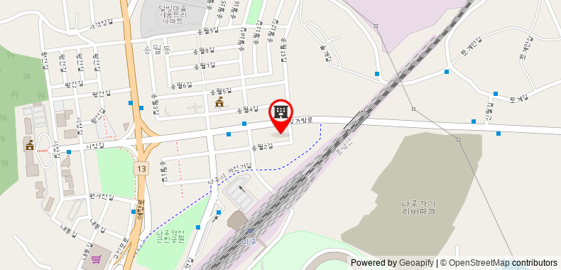 Bản đồ đến Khách sạn Naju City