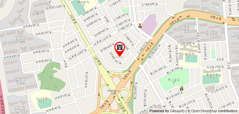 Bản đồ đến Khách sạn Cheongju Mini