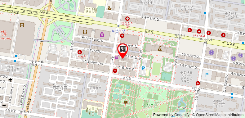 Bucheon Hotel CT on maps