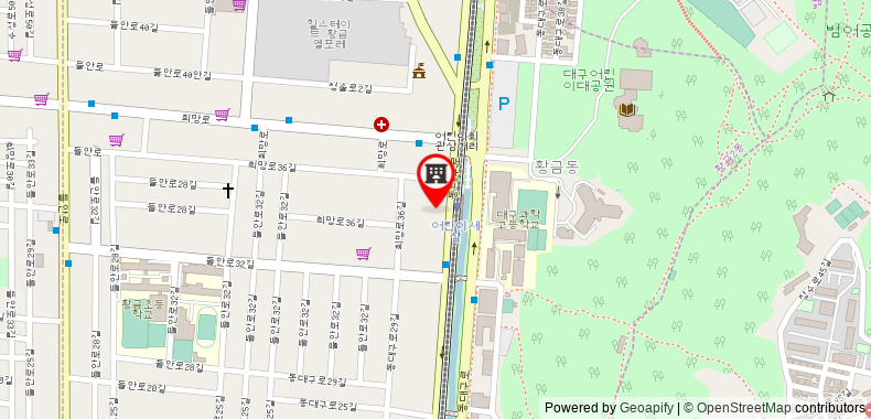 Bản đồ đến Khách sạn February Boutique Hwanggeum