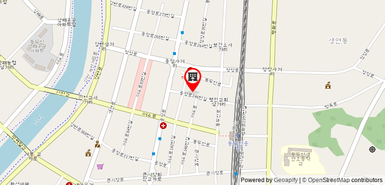 Bản đồ đến Khách sạn Dongducheon Lexy