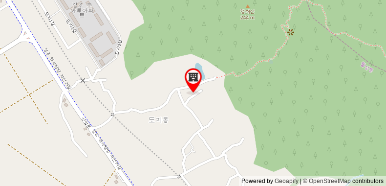 Gyeongju Byeolkids Poolvilla on maps