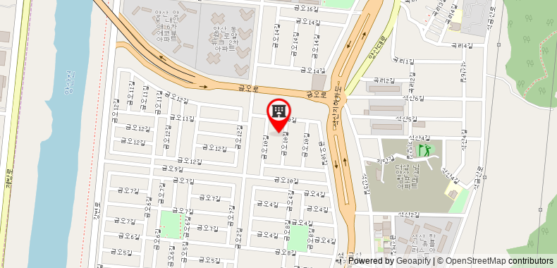 Benikea Yangsan Hotel on maps