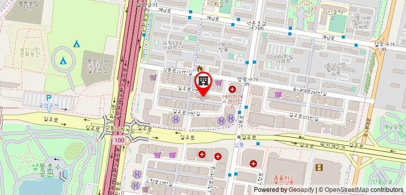 在地图上查看富川內酒店
