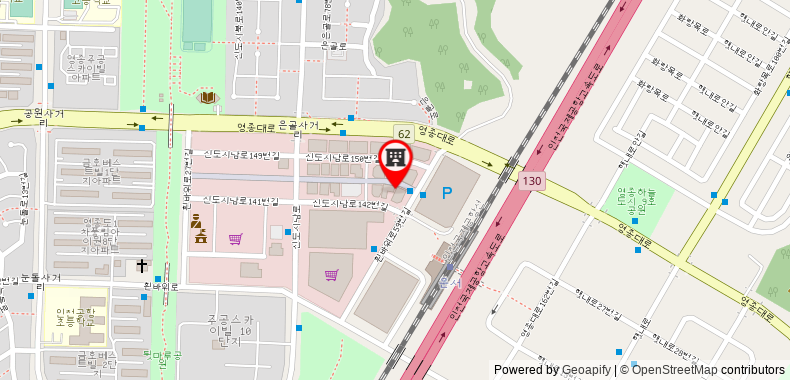 Incheon Airport Hotel Zeumes on maps