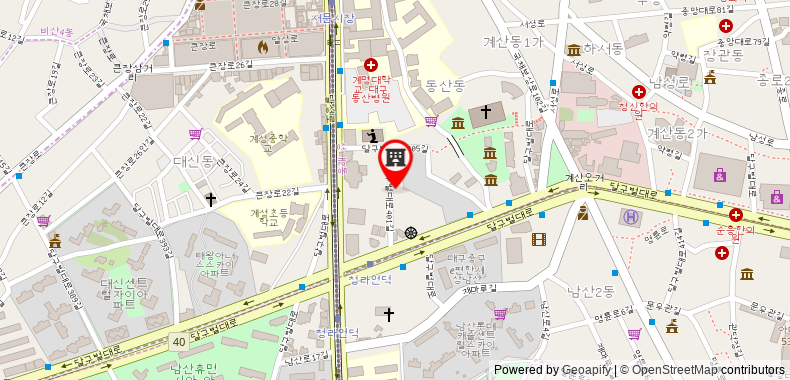 Bản đồ đến Cheongna Hill Guesthouse