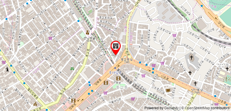 Bản đồ đến NICE Big family -Hongik Univ Station [Hongdae ]