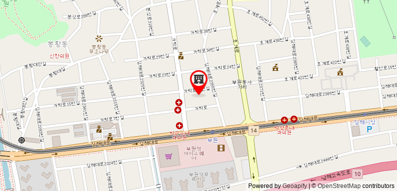 Bản đồ đến Khách sạn Hyu