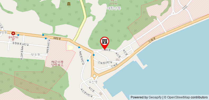 Bản đồ đến Khách sạn Changwon Hite