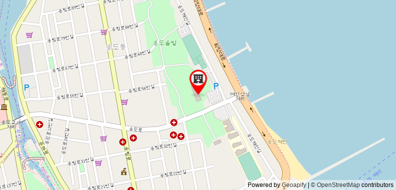 Commodore Hotel Pohang on maps